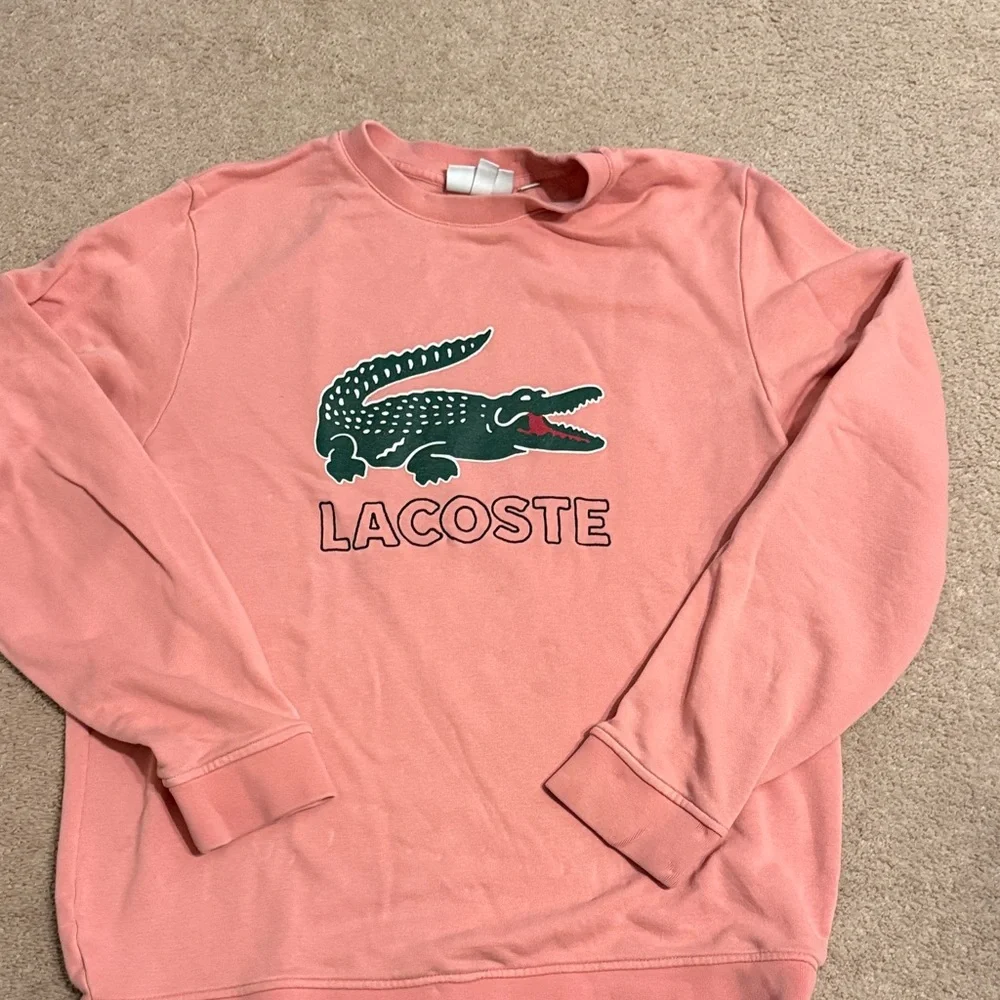 Lacoste Men's Coral Crewneck Sweater - Picture 1 of 3